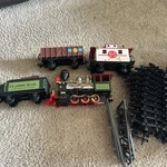 Echo Toys Train Set 4 Pieces Plus 18 Track Rails Make An Offer!!. Fixed Price $54.50.