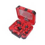 Milwaukee 49-22-5100 5PC Switchblade Selfeed Bit Plumber's Kit, W/ Carrying Case. Fixed Price $218.37.