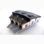 Rokuhan Z Scale S038 Three Stall Engine House. Fixed Price $107.44.