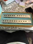Nickel Plate Products California Zephyr Full Roomette Pullman Set Ho Scale Model. Fixed Price $75.00.