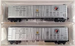 Micro-trains N-scale 70052 REEFER,50 Foot Mechanical Northern Pacific 2-PACK Nib. Fixed Price $40.00.