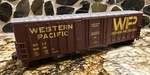 Walthers Ho Rtr 932-3605 North American 50 Ext. Post Box Car Western Pacific. Fixed Price $24.99.