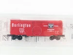 Z Scale Kadee Micro-trains Mtl 14107-2 Cb&q Burlington Route 40' Box Car #62988. Fixed Price $29.95.