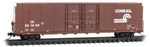 Micro Trains Scale Conrail #221000 60' Double Plug Door Box Car 102-00-180. Fixed Price $30.99.