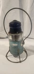 Vintage Train Lantern Flasher Model No 215-T Blue By Starheadlight And Lamp. Fixed Price $20.00.