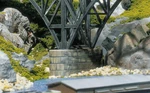 Faller 120538 Ho Scale 1:87 Kit Of Concrete Piers. Fixed Price $26.99.