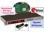 Arbiter Systems 1084C Upgraded Ublox Gps Led Clock Display Irig-b Timecode. Fixed Price $566.50.