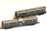 87580 Marklin Z-scale Drg, The "deutsche REICHSBAHN"1929-1945 Prussian Car Set. Fixed Price $149.00.