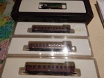 8897 Marklin Z Scale 2-6-0 Royal Wurtenberg Tank Steam Loco W/3 Coaches. Fixed Price $210.00.