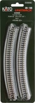 Kato 20-130 Unitrack 3/4" Radius Deg Curve 4PCS. Fixed Price $15.25.