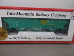 Intermountain Agp Grain Coop. 3-BAY Hopper Car # 95491-RTR Scale. Fixed Price $30.00.
