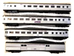 Marklin Z Scale 87846 Atlantic Coast Line 4-PASSENGER Car Set. Fixed Price $169.95.