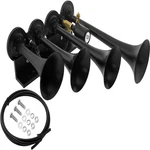 Vixen Horns Train For Truck/car. 4 Air Black Trumpets. Super Loud Db.. Fixed Price $156.51.