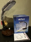 Verilux Natural Daylight Happy Eyes Gooseneck Desk Lamp Sun Diffuser. Fixed Price $45.00.