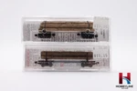 Micro Trains Scale Log Cars Disconnect Modern W/uprights New. Fixed Price $60.00.