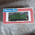 American Flyer Gauge 48007 Burlington Northern Square Window Caboose. 6-48706. Fixed Price $85.00.