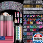 Fandamei Nail Charms Brushes Accessories Kit 15 Pcs Art. Fixed Price $13.09.