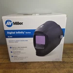 New Miller Digital Infinity Black Welding Helmet W/clearlight Lens (280045). Fixed Price $275.00.