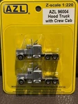 Scale American Line Azl 96004 Hood Truck With Crew Cab 2 -pack. Fixed Price $46.00.