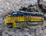 Chessie Systems Engine Railway Train Hat Pin Tie Tack Lapel. Fixed Price $14.98.