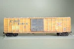 10059 Scale Micro Trains Rbox Railbox 50' Ribbed Car Weathered Atsf Patch. Fixed Price $59.95.