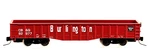 Z Scale Marklin Mini-club 8224 Cb&q Gondola (mtl Couplers). Fixed Price $59.95.