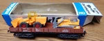 Marklin 4474 Gondola With 2 Tractors Car Looks New Box Ho Scale Lqqk. Fixed Price $25.00.