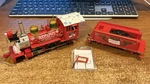 Hawthorne Village Rudolph Christmas Town Express Locomotive & Tender Train. Fixed Price $85.00.