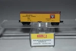 Z Scale Mtl 51800031 Burlington 40' Single Door Reefer 74606 C56383. Fixed Price $24.99.