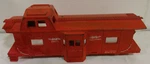 Original American Flyer Red Bay Window Caboose Body Damaged .. Fixed Price $9.99.
