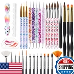 Artdone Nail Dotting Tools 32PCS Double-ended Brushes Kit Gel. Fixed Price $9.81.