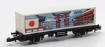 Z Scale Marklin Mini-club 2550 Nihon Japan Special Edition Container Car. Fixed Price $24.95.