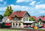 Faller 282707 Z Scale 1:220 Kit Of Glingen Station. Fixed Price $47.99.