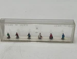 Merten Scale Figures 806 Passengers Travelers W/ Luggage 6PC Germany New. Fixed Price $16.49.