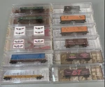 Micro Trains (z) 12 Assorted Cars - New. Fixed Price $189.95.