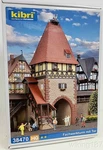 Kibri #38470 Ho 1/87 Scale Unassembled Kit German Timber Framed Tower With Gate. Fixed Price $31.99.