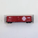 Micro-trains 27250 Scale 50' Rib Side Box Car Plug Door Atsf # 152321. Fixed Price $34.80.