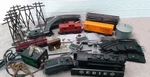 Vintage 1950'S Marx "o" Train Set Steam Locomotive 666 Complete 027 W/extras. Fixed Price $123.00.