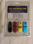 Harbor Freight Tools 4 Pc. Disconnect Color Coded. Fixed Price $18.99.