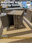 Miniature Shipping Container 1/24TH Scale For Rc Construction. Fixed Price $34.00.