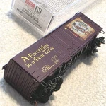 Scale Micro Trains Box Car 12 Twelve Days Of Christmas Partridge Pear Tree. Fixed Price $33.25.