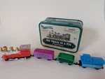 Toy Train Express Railway Locomotive Playset Collectible Tin, Complete. Fixed Price $9.99.