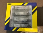 Scale American Line Azl 915702-2 Autoflood Hoppers Bnsf 4-PACK. Fixed Price $201.50.