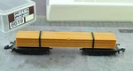 Marklin 8619 Lumber Freight Car Z Scale. Fixed Price $24.99.