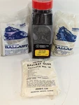 Woodland Scenics B1383 Cinders, Highball Limestone Ballast, John's Glue. Fixed Price $24.99.