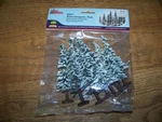 New Jtt Snow Evergreen Trees Christmas Village/trains Sets/dioramas 3''- 5''. Fixed Price $9.97.