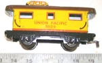 Vintage Marx Union Pacific U.p. 3824 All Metal Tin Litho Caboose O27 Nice Cond.. Fixed Price $15.95.