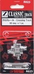 Rokuhan Z Gauge R025 Classic Track Crossing 90 Deg 1 Pc Model Railway. Fixed Price $17.72.