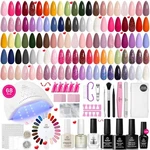 Beetles Gel Nail Polish Kit With Uv Light - 68PCS, 35 Colors, Salon Quality. Fixed Price $55.48.