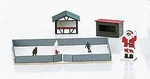 Marklin/laffont Modellbau Ice Skating Rink/market Kit Set Z Scale Gauge. Fixed Price $11.95.